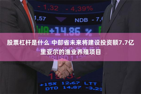 股票杠杆是什么 中部省未来将建设投资额7.7亿里亚尔的渔业养殖项目