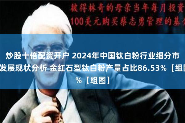 炒股十倍配资开户 2024年中国钛白粉行业细分市场发展现状分析 金红石型钛白粉产量占比86.53%【组图】